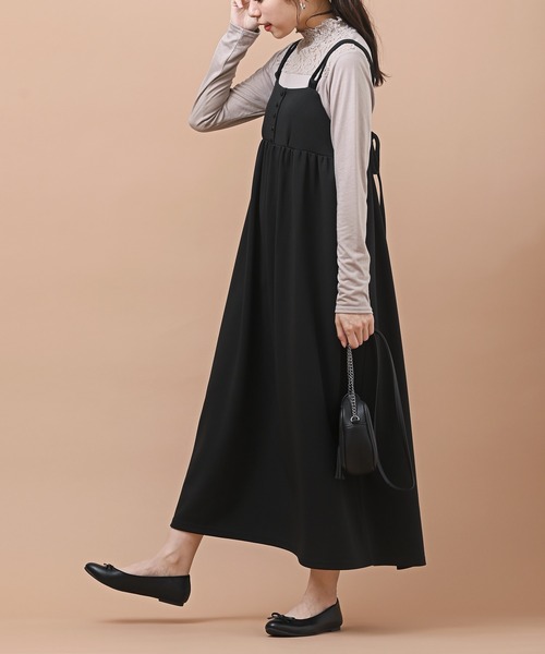 ワンピース ガルゼダブルストラップキャミワンピース Zozotown Yahoo 店 通販 Yahoo ショッピング