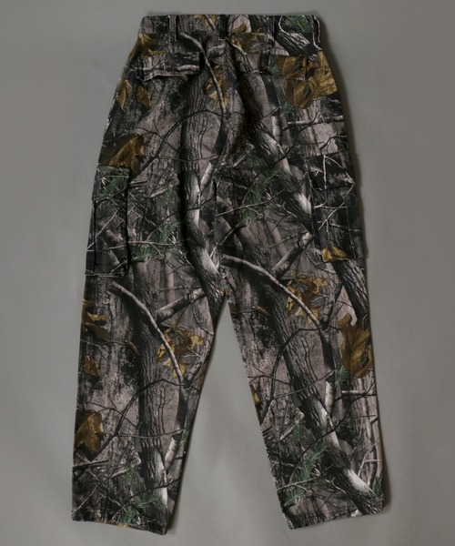オリーブ色カーゴパンツ ルーズフィット SITRY カーゴパンツ Loose fit cargo pants/ルーズフィット