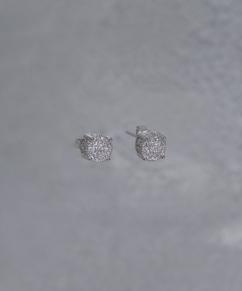 SBG by 7JEWELRY ピアス CZスタッドピアス メンズ : ZOZOTOWN