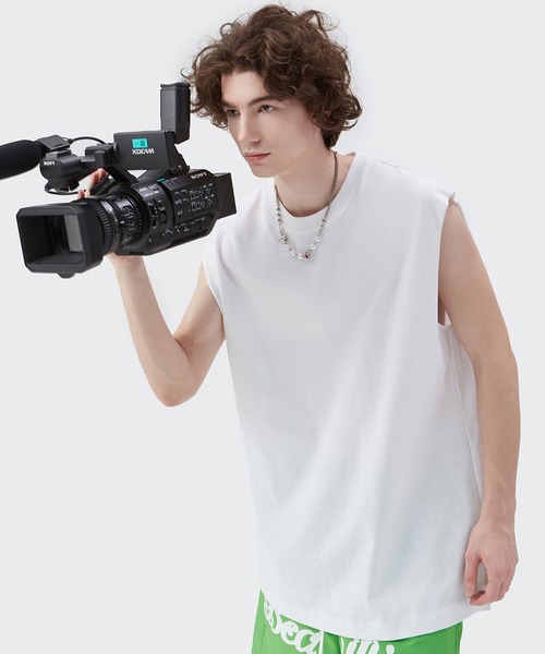 tシャツ Tシャツ Lazy Tokyo カットオフノースリーブシャツ3,267円