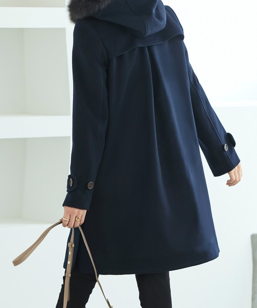 RUIRUE BOUTIQUE ダッフルコート　ブラック RUIRUE BOUTIQUE ダッフルコート コート ウール100