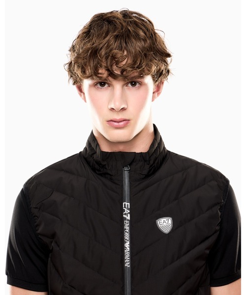 EA7 ダウンベスト ベスト 「エンポリオ アルマーニ EA7」パッカブル