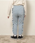 パンツ 「エニウェアシリーズ」サイドフリル9分...の詳細画像4