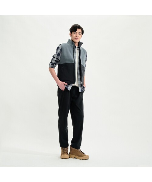 AIGLE ベスト ジレ ポーラテック フリースベスト メンズ