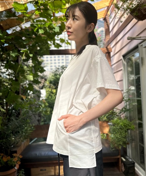 AVieさま専用 AVIE（アビィ） tシャツ ピボットスリーブTee レディース : ZOZOTOWN