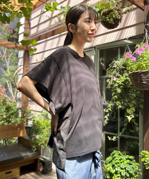 AVIE（アビィ） tシャツ ピボットスリーブTee レディース : ZOZOTOWN