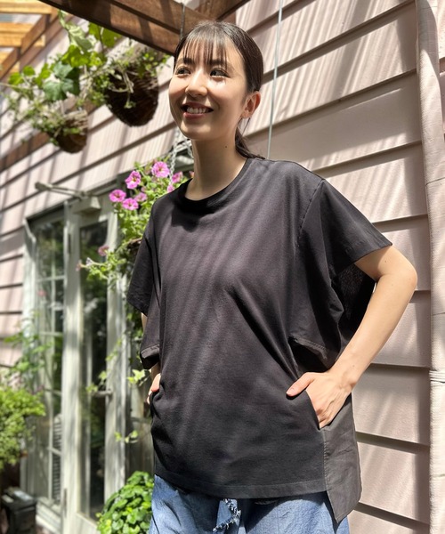 AVieさま専用 AVIE（アビィ） tシャツ ピボットスリーブTee レディース : ZOZOTOWN