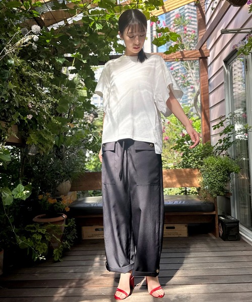 AVIE（アビィ） tシャツ ピボットスリーブTee レディース : ZOZOTOWN