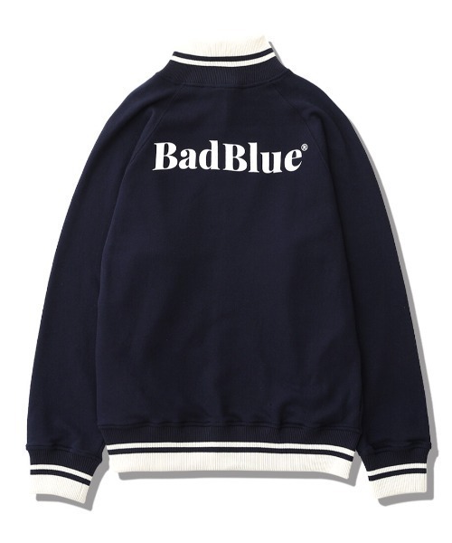 BadBlue（バッドブルー） ジャージ Logo Zipup Jersey Navy レディース