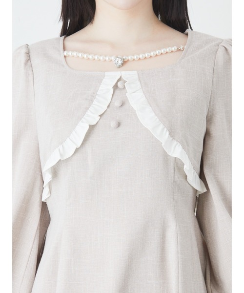 お値下げ！ポンポネット✨ワンピース、ボレロ JUNOAH｜チュールボレロ+キャミワンピースセット | Rakuten
