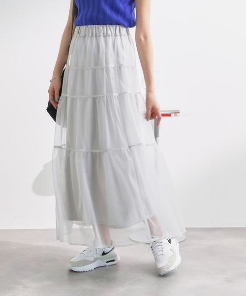 ROPE' PICNIC（ロペ ピクニック） スカート ティアードチュール