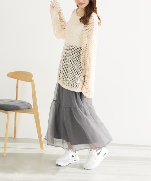 ROPE' PICNIC（ロペ ピクニック） スカート ティアードチュール