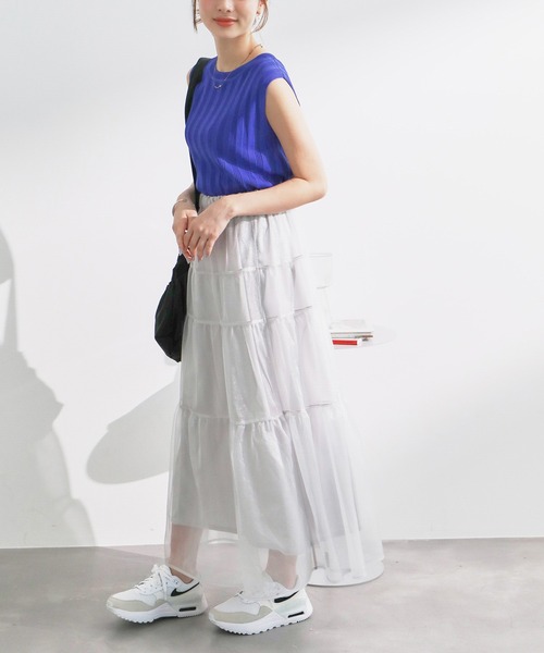 ROPE' PICNIC（ロペ ピクニック） スカート ティアードチュール