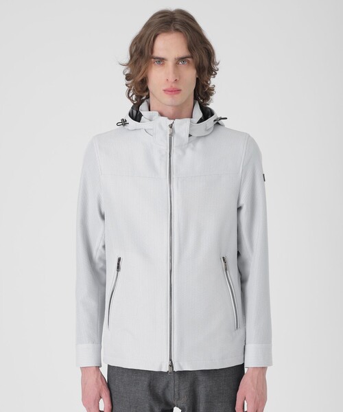 BLACK LABEL CRESTBRIDGE パーカー シャンブレーシアサッカー