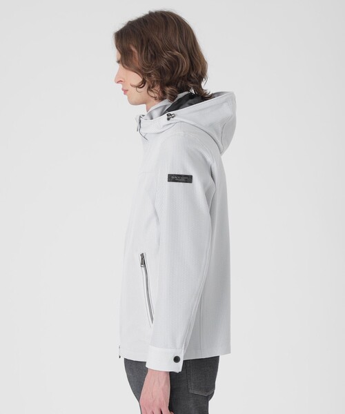 BLACK LABEL CRESTBRIDGE パーカー シャンブレーシアサッカー