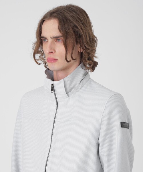 BLACK LABEL シアサッカーパーカー Lサイズ　定価4万 BLACK LABEL CRESTBRIDGE パーカー シャンブレーシアサッカー