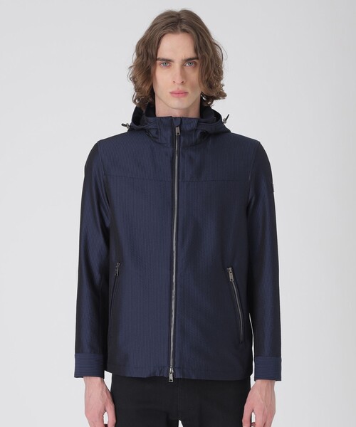 BLACK LABEL CRESTBRIDGE パーカー シャンブレーシアサッカー