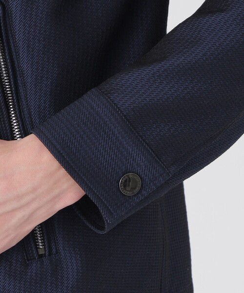 BLACK LABEL シアサッカーパーカー Lサイズ　定価4万 BLACK LABEL CRESTBRIDGE パーカー シャンブレーシアサッカー