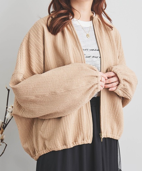 mil ブルゾン アウター 「150cm前後の小柄さんサイズ」ぽこぽこ
