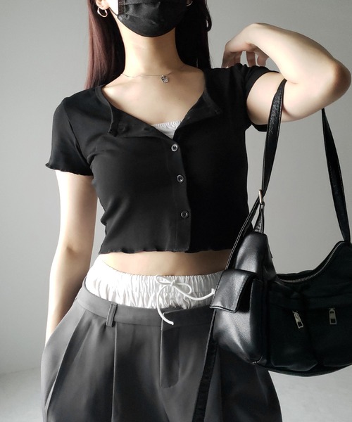 tシャツ Mellow velour top レディース sakishimatokyo tシャツ メロウハイネックトップス /ロンT