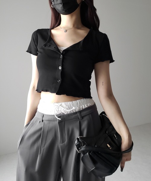 tシャツ ボレロT レディース A.P.C. アーペーセー レディース 半袖Tシャツ BOXY MICRO LOGO T