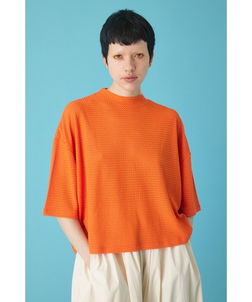 HeRIN.CYE tシャツ cut jacquard tops カットジャガードトップス