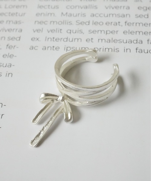 Port（ポート） 指輪 リング 「 」 バレエコア リボン リング