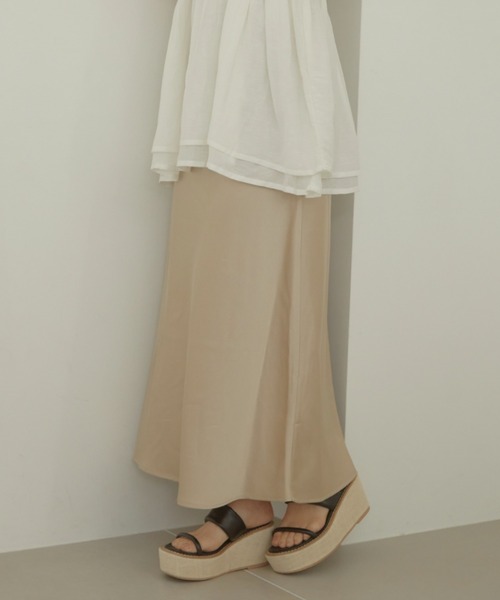【ACYM】Volumy long スカート ACYM スカート Satin mermeid long : ZOZOTOWN Yahoo!店 - 通販