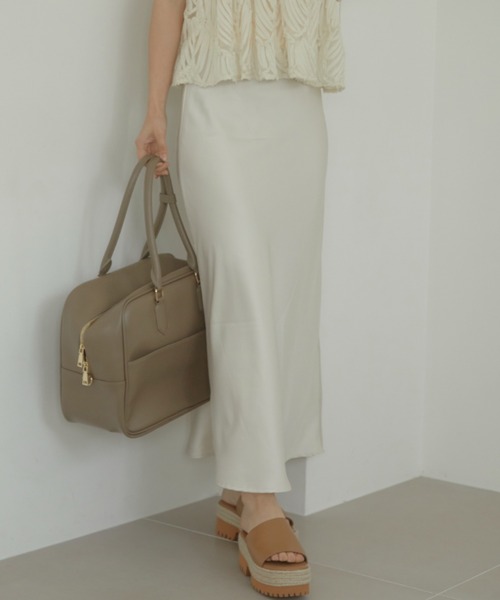 【ACYM】Volumy long スカート ACYM スカート Satin mermeid long : ZOZOTOWN Yahoo!店 - 通販