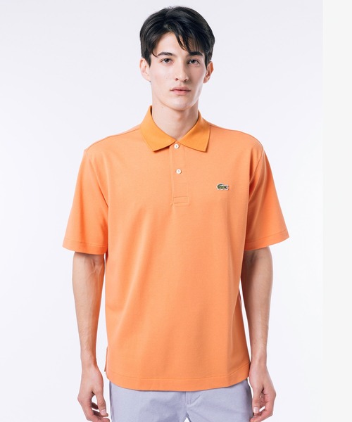 LACOSTE ポロシャツ リヨセルブレンドミニマル 半袖ポロシャツ