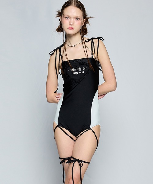 LUVISTRUE 水着 BE LITTLE SHY SWIMSUIT レディース : ZOZOTOWN Yahoo