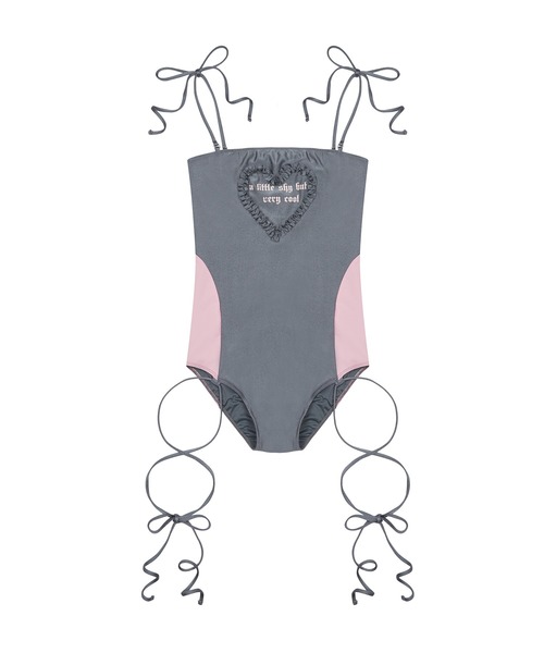 LUVISTRUE 水着 BE LITTLE SHY SWIMSUIT レディース : ZOZOTOWN
