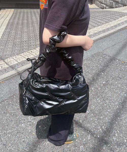 WEGO ショルダーバッグ バッグ WEGO/ロゴキルティングバッグ
