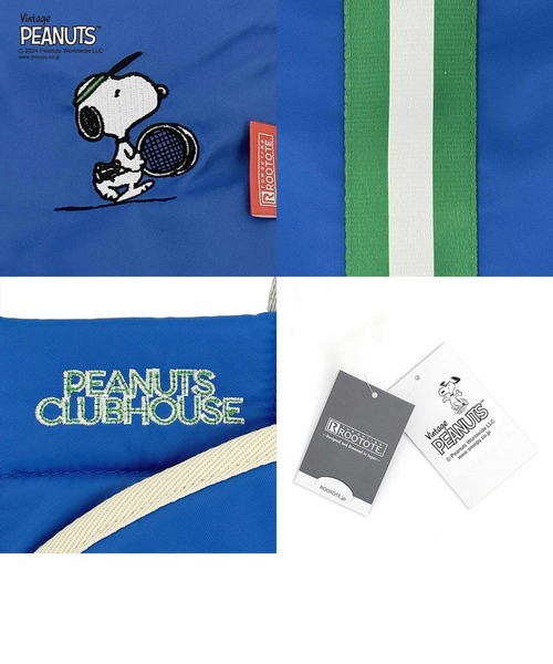 新品　スヌーピー＆ウッドストック　ファッションメイクバッグ　レトロ　当時物 Vintage PEANUTS ショルダーバッグ バッグ ルートート / SNOOPY