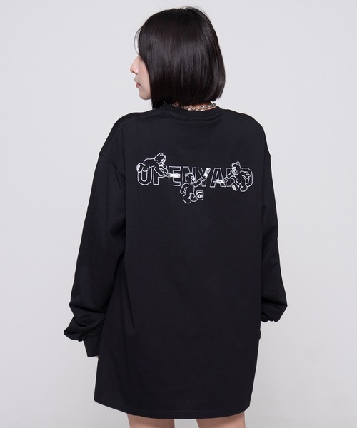 tシャツ 「OY/オーワイ」 PAINTING ODOLLY LONG SLEEVE/ペインティングオードリー長袖カットソー レディース メンズ