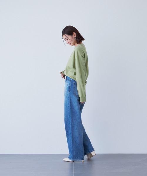YANUK ジーンズ デニム デニムパンツ ルーズストレート”JOAN