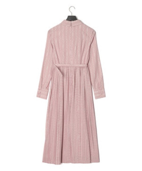 ERADIE（エラディエ） ワンピース Bowtie pleated dress ボウタイ