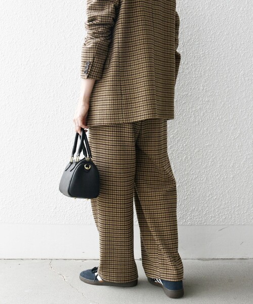 パンツ スラックス 「led.tokyo」プリーツハーフパンツ レディース