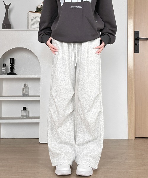 gossip!ロサンゼルス スウェットパンツ ジャージ ニータック ワイド