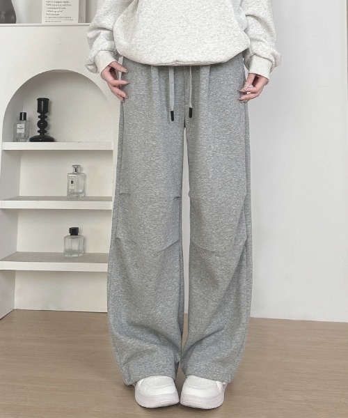 gossip!ロサンゼルス スウェットパンツ ジャージ ニータック ワイド