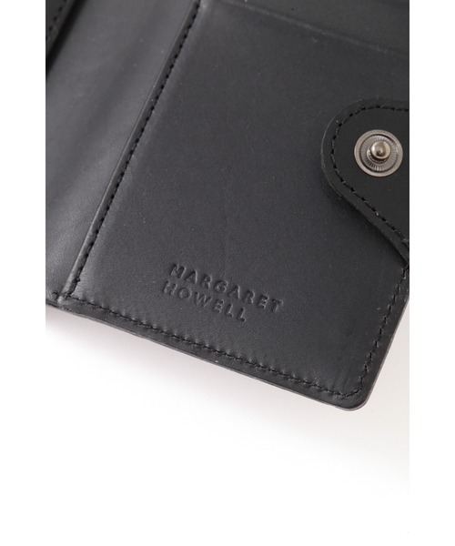 MARGARET HOWELL OILED LEATHER ブラック二つ折り財布 OILED LEATHER | MARGARET HOWELL（マーガレット・ハウエル