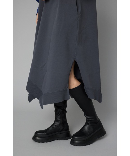 HeRIN.CYE ワンピース Mountain sleeve docking dress マウンテン 