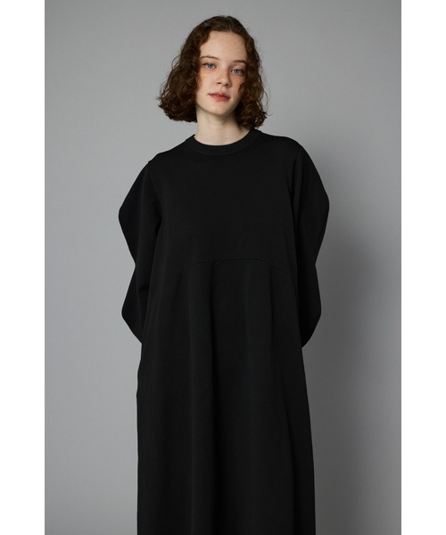 HeRIN.CYE ワンピース Mountain sleeve docking dress マウンテン 
