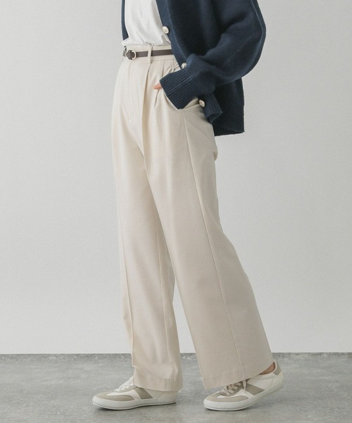 GLOBAL WORK パンツ ウツクシルエットワイドパンツTall/200732