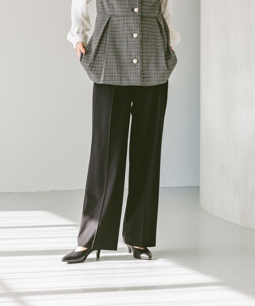 GLOBAL WORK（グローバルワーク） パンツ ウツクシルエットワイド