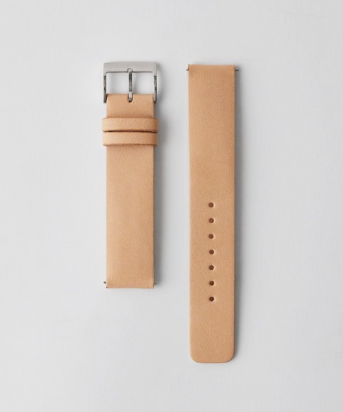 腕時計 「sazare/さざれ」 SK01 / SS 腕時計　 WHITE DIAL / NUME LEATHER メンズ レディースの画像