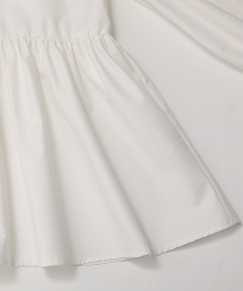 Fit more（フィットモア） ブラウス シャツ フロントスカラップ