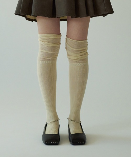 アンクルチェーンスクエアパンプス loin nuit Mサイズ loin nuit パンプス ankle chain square pumps/アンクルチェーン