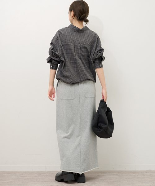JOURNAL STANDARD relume スカート 「追加4」スウェットマキシ