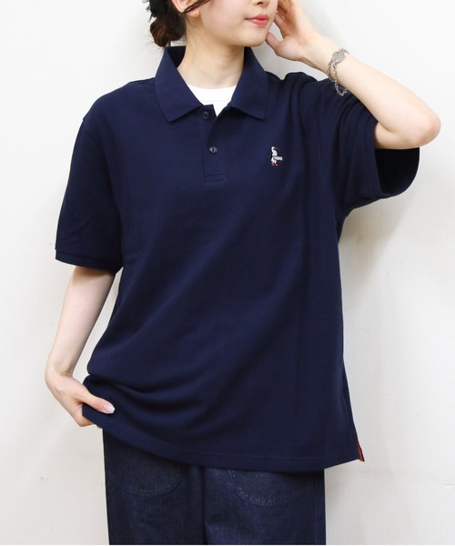 ポロシャツ ポロ CHUMS/チャムス　ブービーポロシャツ　Booby Polo Shirt レディース メンズ CHUMS ポロシャツ ポロ CHUMS/チャムス ブービーポロシャツ